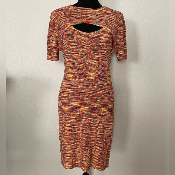 NWT Anthropologie Cutout Mini Dress - Picture 1 of 13